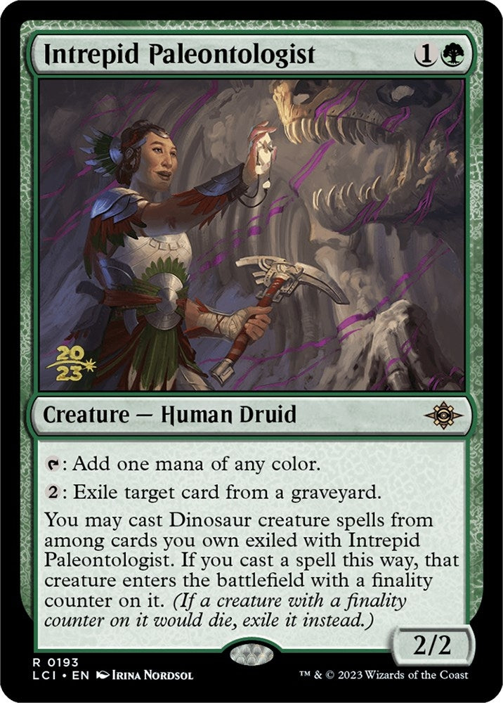 Image for Intrepid Paleontologist (193) [Prerelease Cards] - Magic: The Gathering