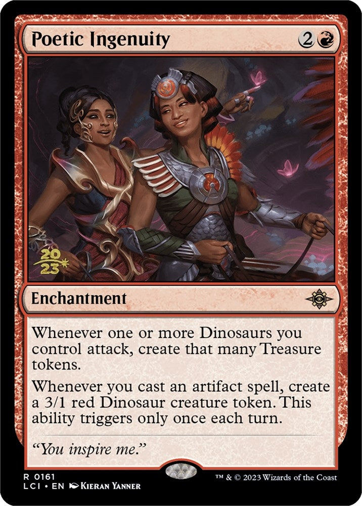 Image for Poetic Ingenuity (161) [Prerelease Cards] - Magic: The Gathering