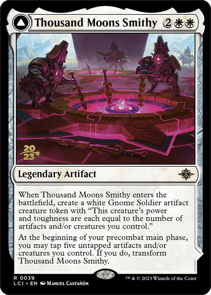 Image for Thousand Moons Smithy (39) [Prerelease Cards] - Magic: The Gathering