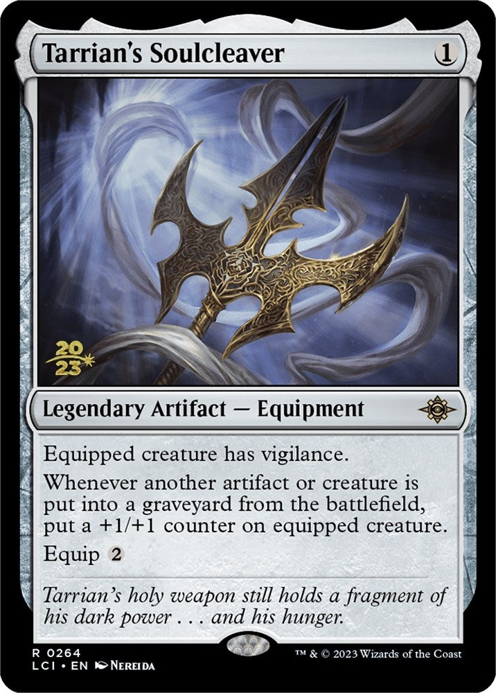 Image for Tarrian's Soulcleaver (264) [Prerelease Cards] - Magic: The Gathering