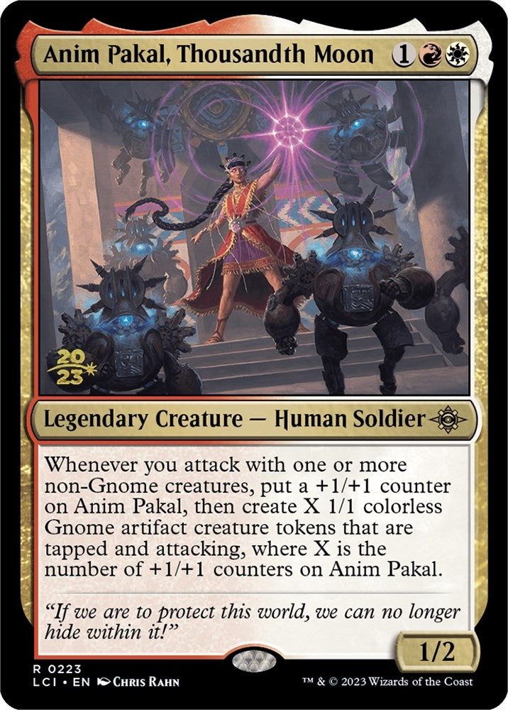Image for Anim Pakal, Thousandth Moon (223) [Prerelease Cards] - Magic: The Gathering