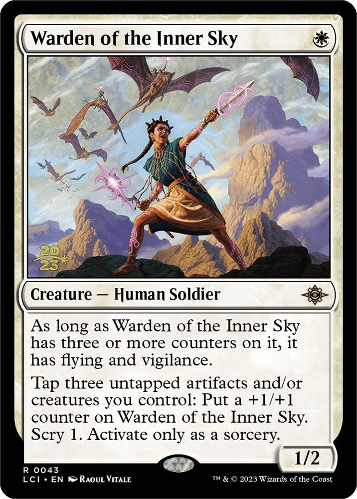 Image for Warden of the Inner Sky (43) [Prerelease Cards] - Magic: The Gathering