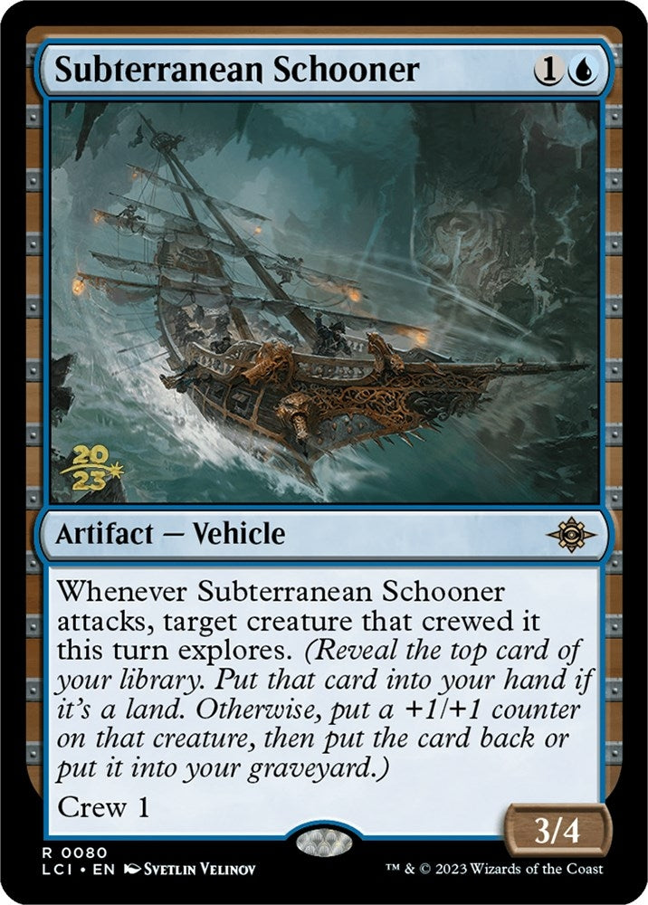 Image for Subterranean Schooner (80) [Prerelease Cards] - Magic: The Gathering