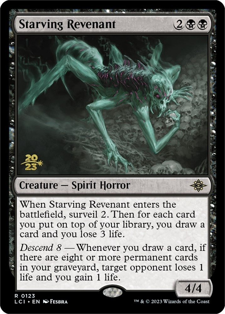 Image for Starving Revenant (123) [Prerelease Cards] - Magic: The Gathering