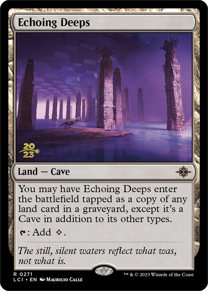 Image for Echoing Deeps (271) [Prerelease Cards] - Magic: The Gathering