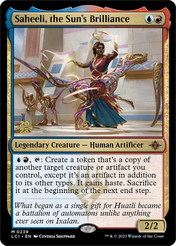 Image for Saheeli, the Sun's Brilliance (239) [Prerelease Cards] - Magic: The Gathering