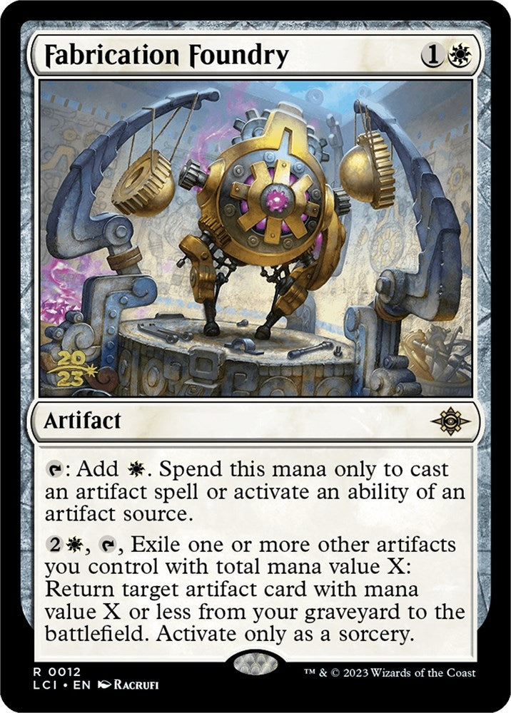 Image for Fabrication Foundry (12) [Prerelease Cards] - Magic: The Gathering