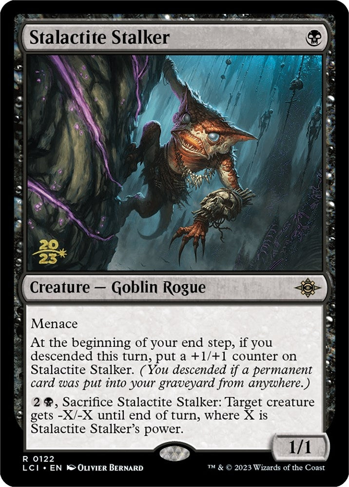 Image for Stalactite Stalker (122) [Prerelease Cards] - Magic: The Gathering