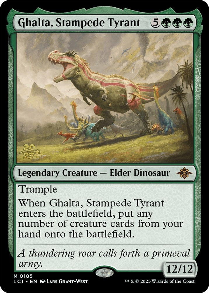 Image for Ghalta, Stampede Tyrant (185) [Prerelease Cards] - Magic: The Gathering