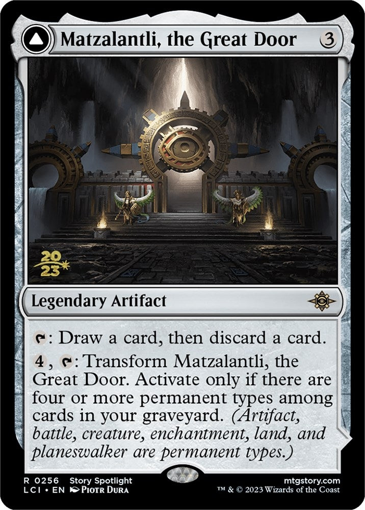 Image for Matzalantli, the Great Door (256) [Prerelease Cards] - Magic: The Gathering