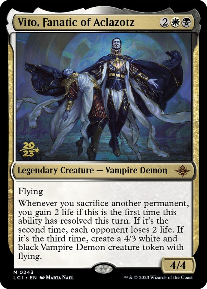 Image for Vito, Fanatic of Aclazotz (243) [Prerelease Cards] - Magic: The Gathering