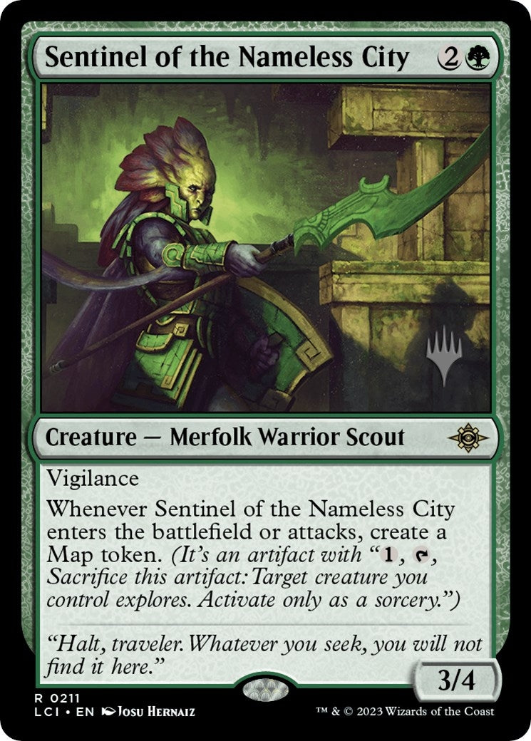 Image for Sentinel of the Nameless City (211) [The Lost Caverns of Ixalan] - Magic: The Gathering