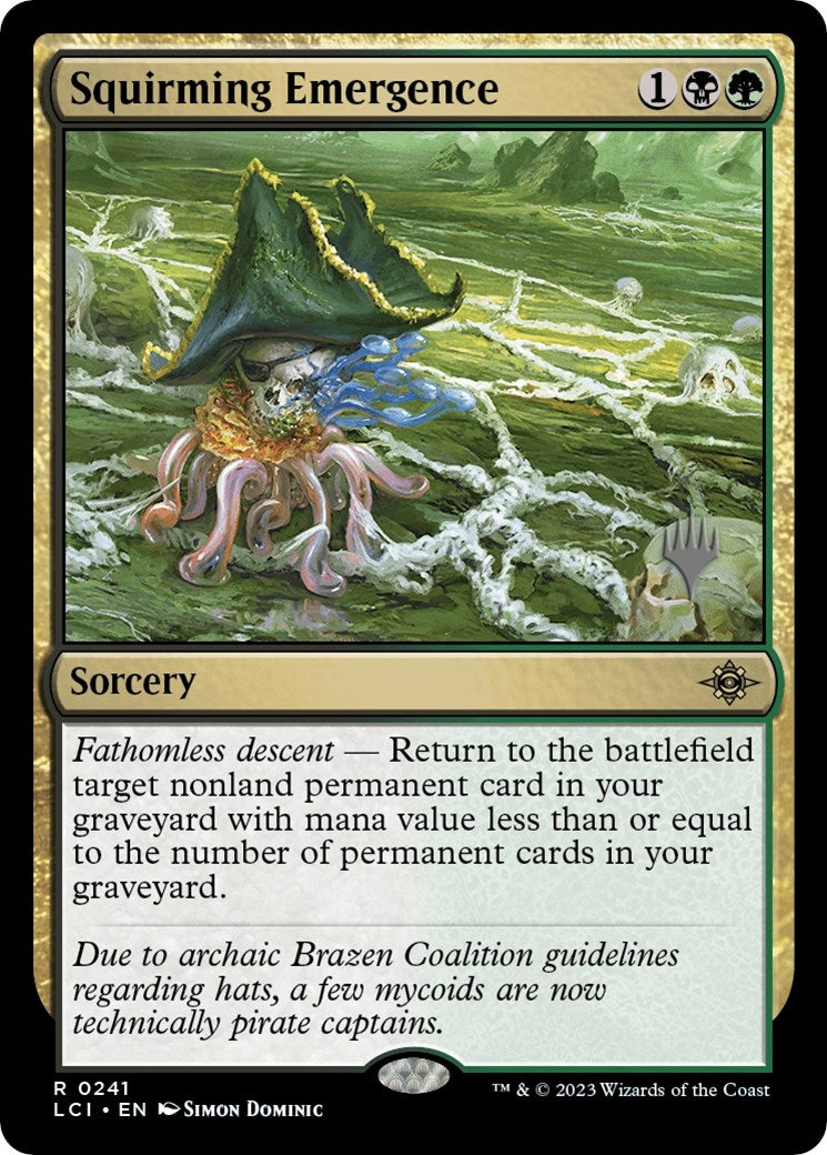 Image for Squirming Emergence (241) [The Lost Caverns of Ixalan] - Magic: The Gathering