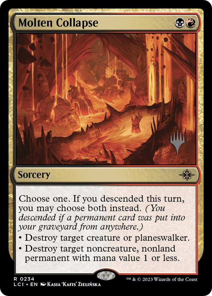 Image for Molten Collapse (234) [The Lost Caverns of Ixalan] - Magic: The Gathering