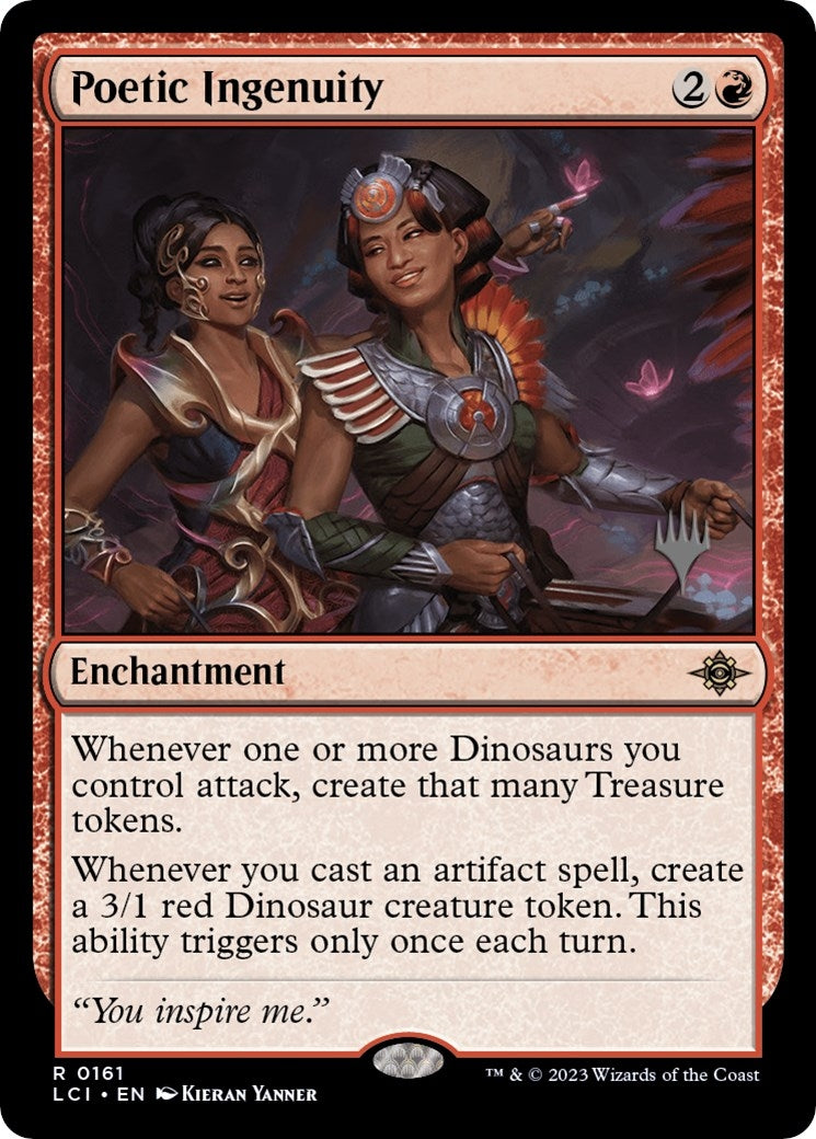 Image for Poetic Ingenuity (161) [The Lost Caverns of Ixalan] - Magic: The Gathering