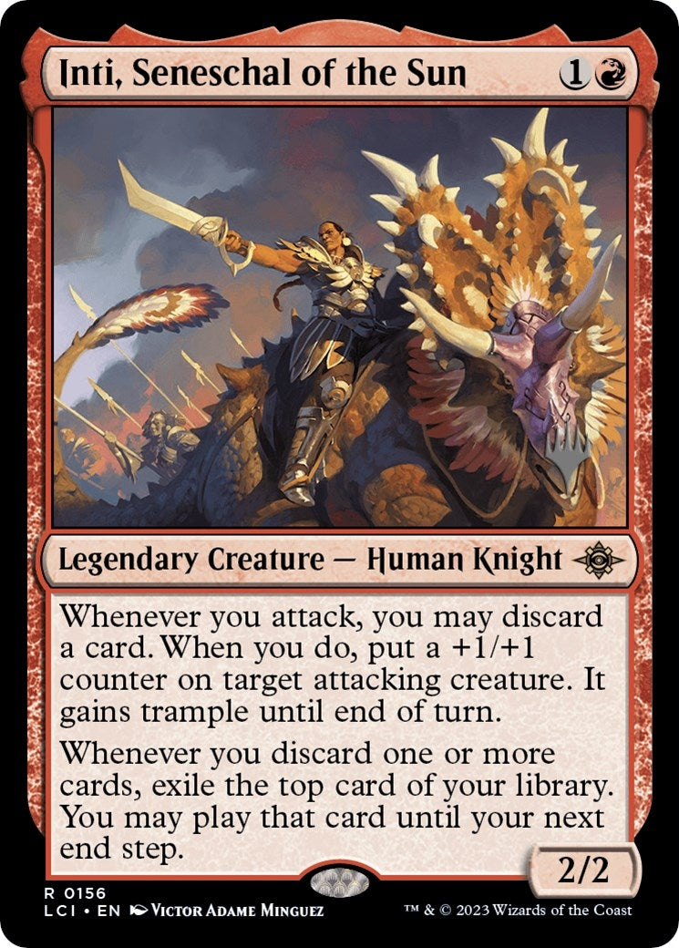 Image for Inti, Seneschal of the Sun (156) [The Lost Caverns of Ixalan] - Magic: The Gathering