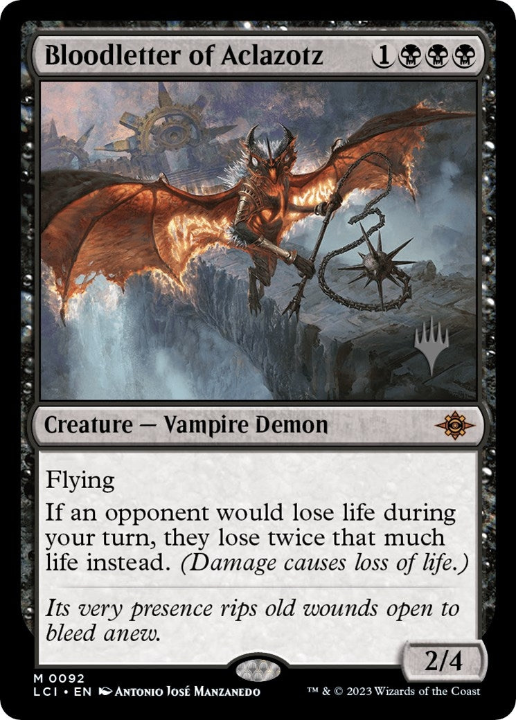 Image for Bloodletter of Aclazotz (92) [The Lost Caverns of Ixalan] - Magic: The Gathering