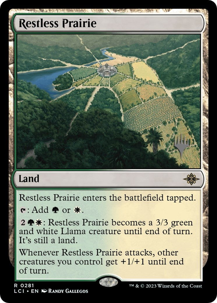 Image for Restless Prairie (281) [The Lost Caverns of Ixalan] - Magic: The Gathering