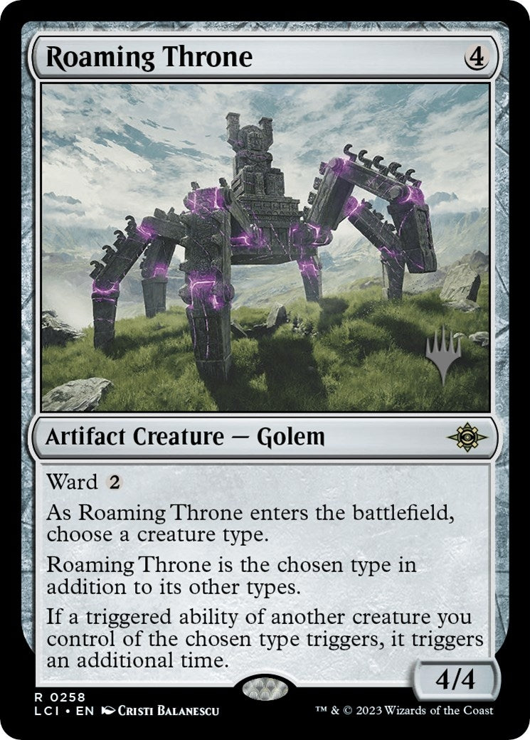 Image for Roaming Throne (258) [The Lost Caverns of Ixalan] - Magic: The Gathering