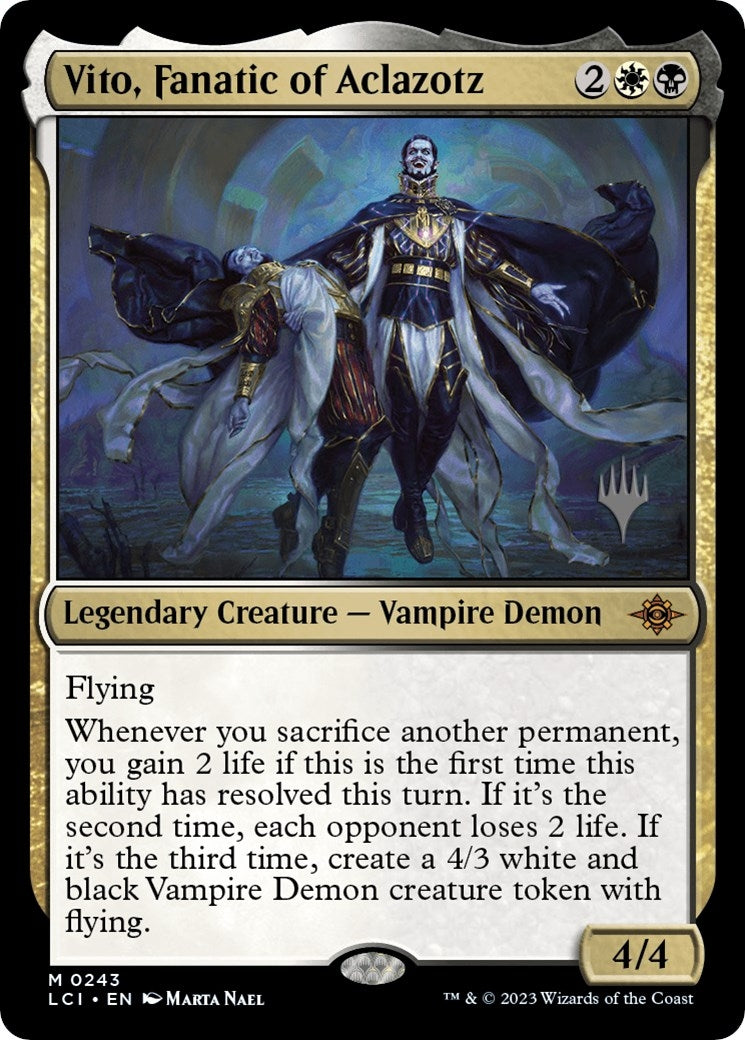 Image for Vito, Fanatic of Aclazotz (243) [The Lost Caverns of Ixalan] - Magic: The Gathering