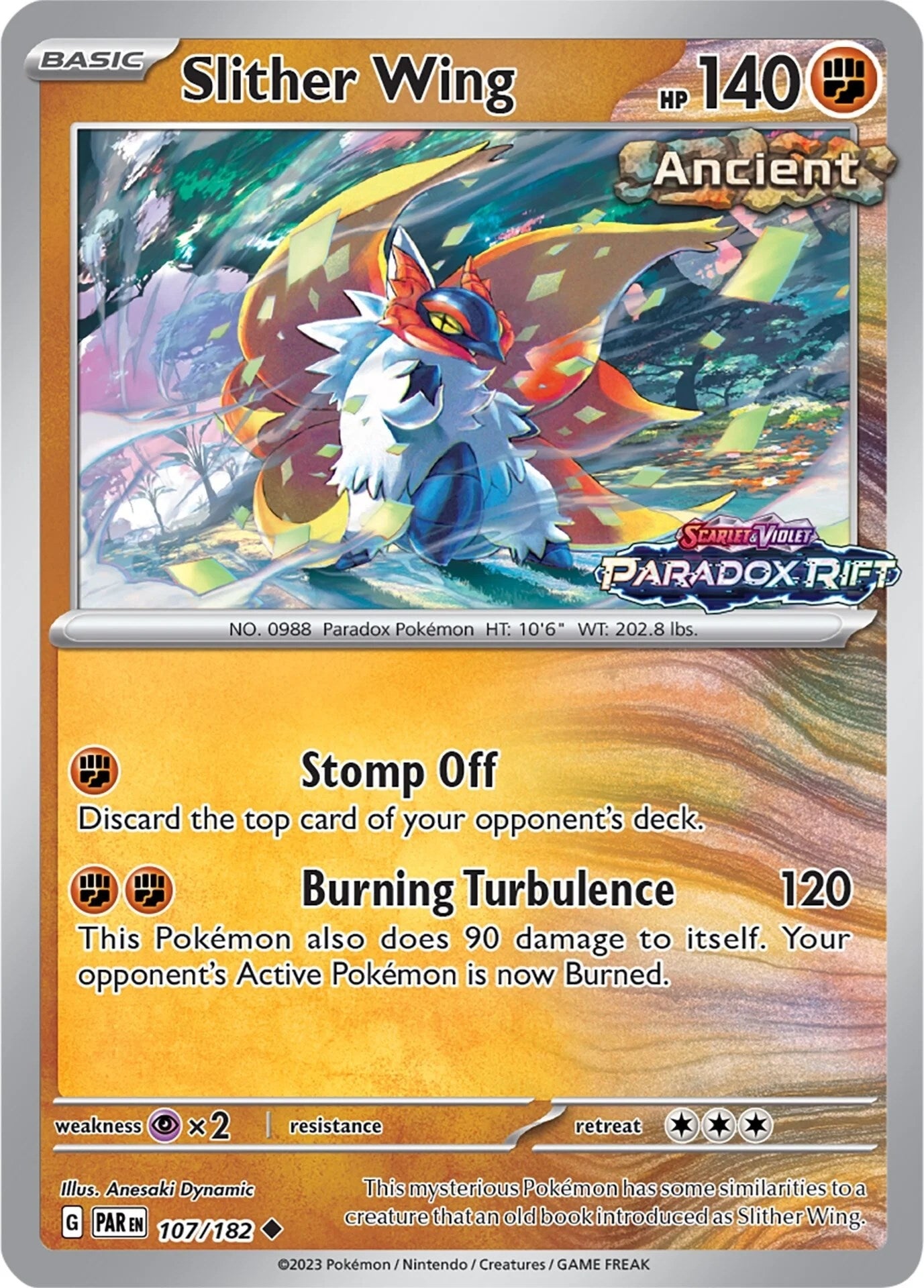 Image for Slither Wing - 107/182 (Store Exclusive Promo) (107/182) [Miscellaneous Cards & Products] - Pokemon