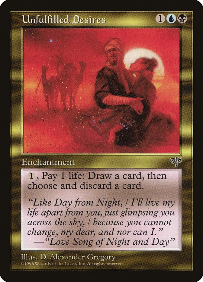 Image for Unfulfilled Desires [Mirage] - Magic: The Gathering