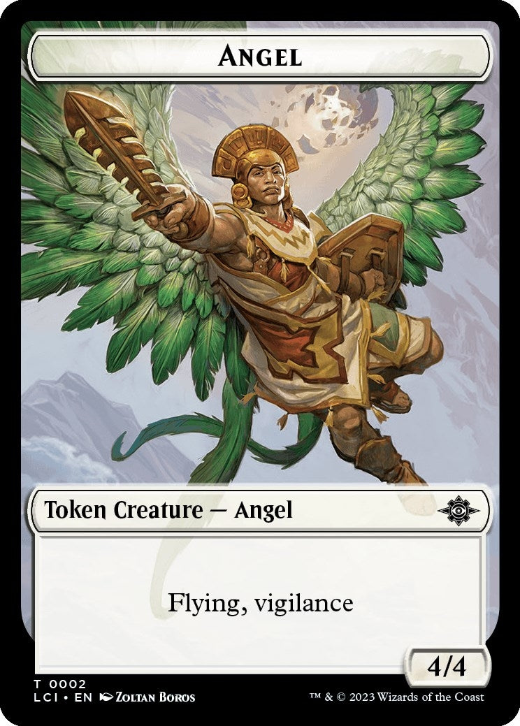 Image for Angel Token (2) [The Lost Caverns of Ixalan] - Magic: The Gathering