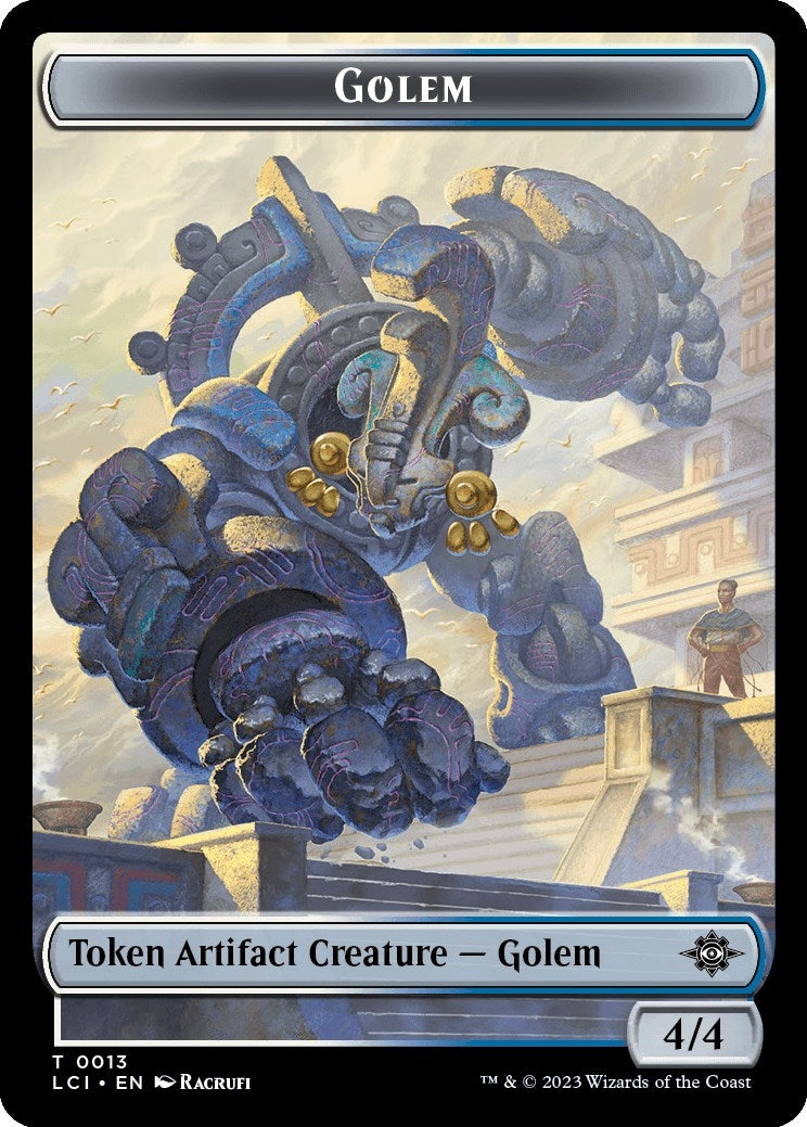 Image for Golem Token (13) [The Lost Caverns of Ixalan] - Magic: The Gathering