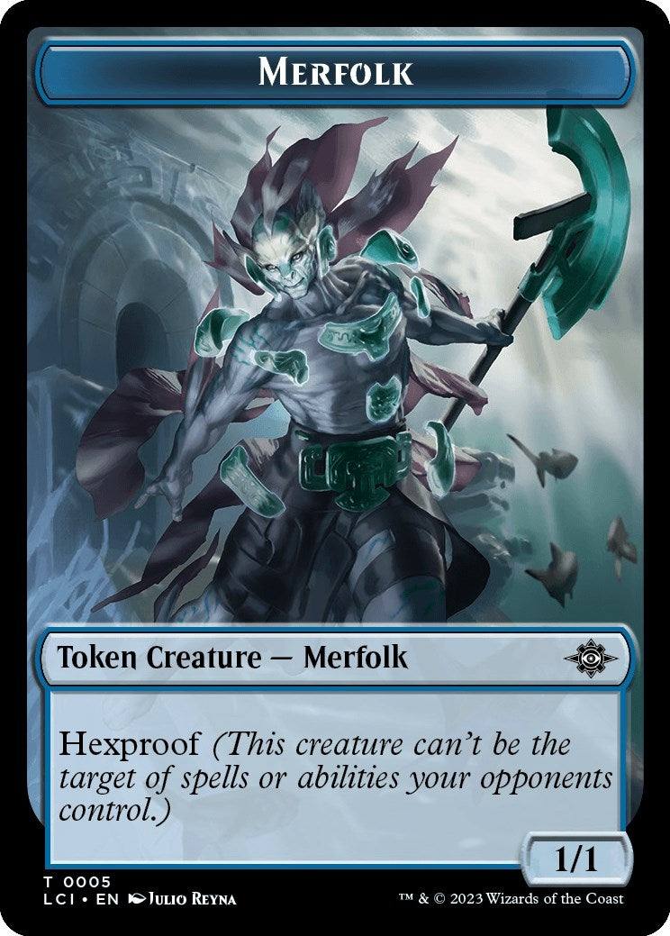 Image for Merfolk Token (5) [The Lost Caverns of Ixalan] - Magic: The Gathering