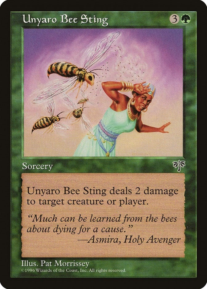 Image for Unyaro Bee Sting [Mirage] - Magic: The Gathering