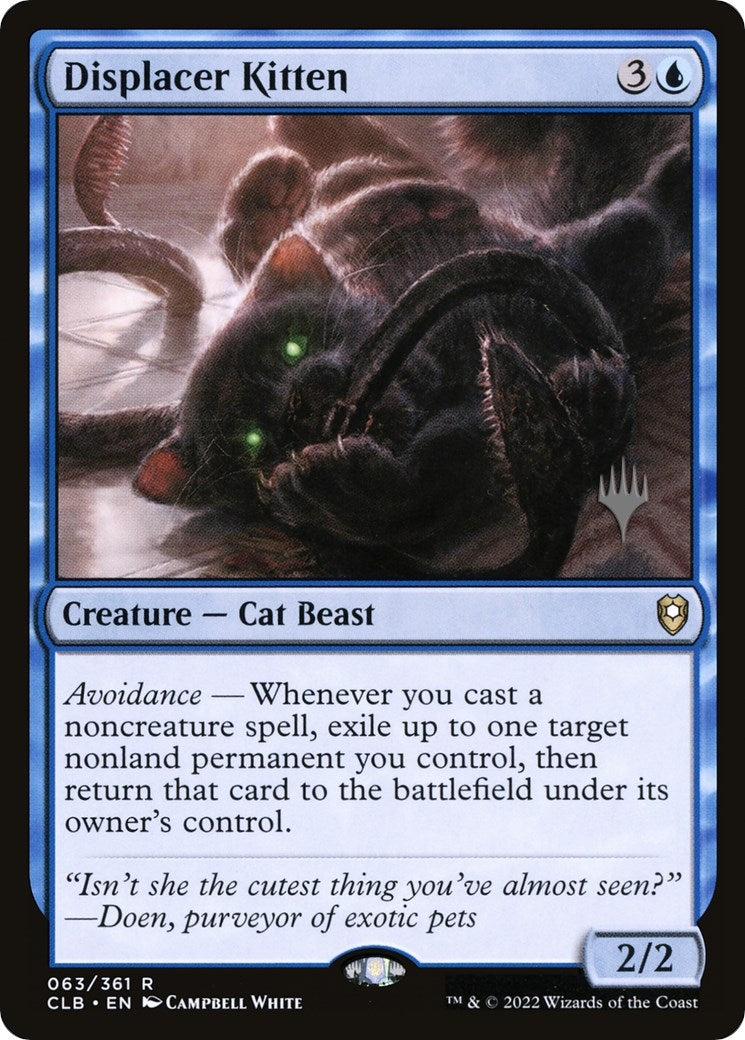 Image for Displacer Kitten (63) [The Lost Caverns of Ixalan] - Magic: The Gathering