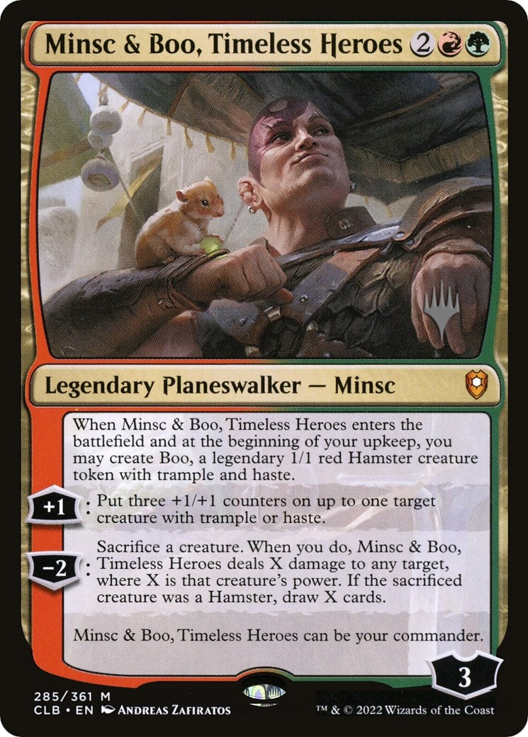 Image for Minsc & Boo, Timeless Heroes (285) [The Lost Caverns of Ixalan] - Magic: The Gathering