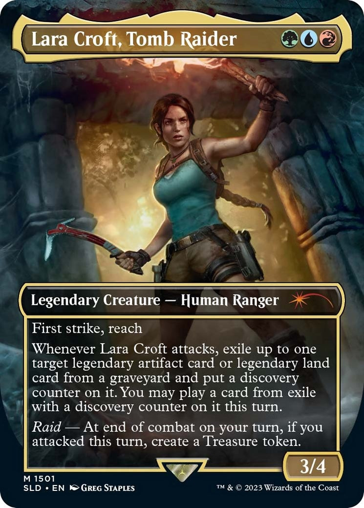 Image for Lara Croft, Tomb Raider (1501) [Secret Lair Drop Series] - Magic: The Gathering