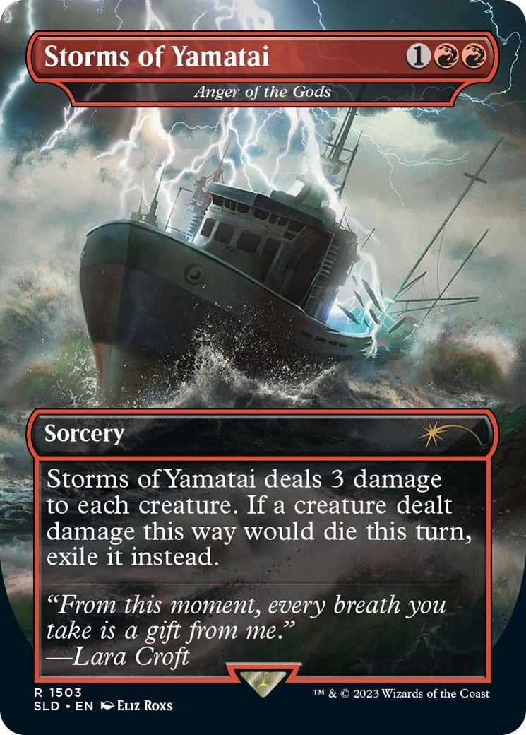Image for Storms of Yamatai - Anger of the Gods (1503) [Secret Lair Drop Series] - Magic: The Gathering