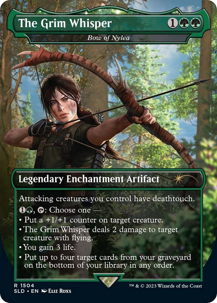 Image for The Grim Whisper - Bow of Nylea (1504) [Secret Lair Drop Series] - Magic: The Gathering