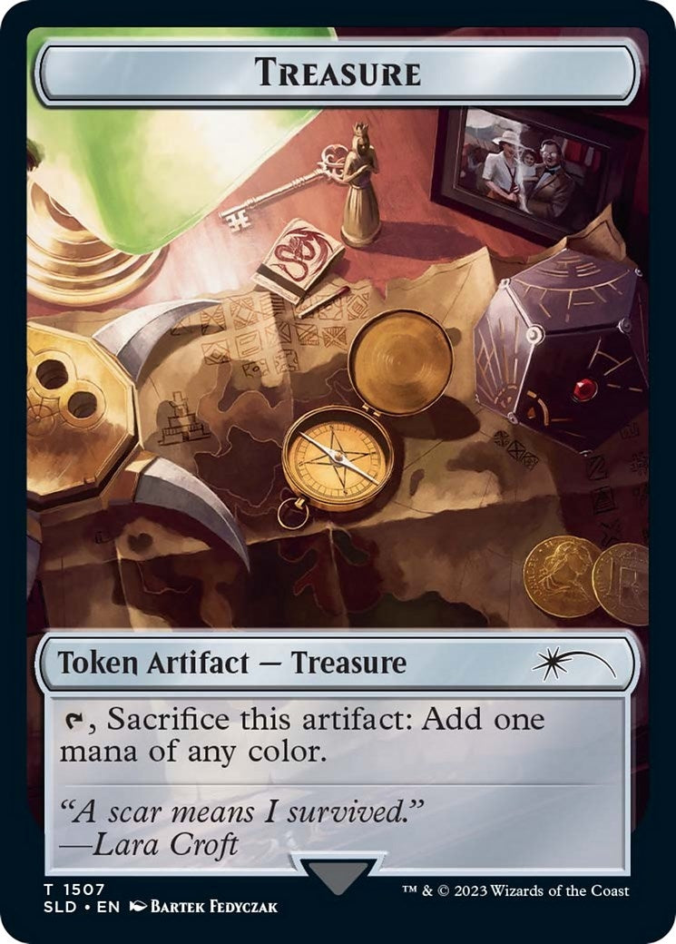Image for Treasure Token (1507) (1507) [Secret Lair Drop Series] - Magic: The Gathering