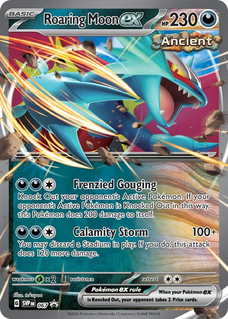 Image for Roaring Moon ex - 067 (067) [SV: Scarlet & Violet Promo Cards] - Pokemon