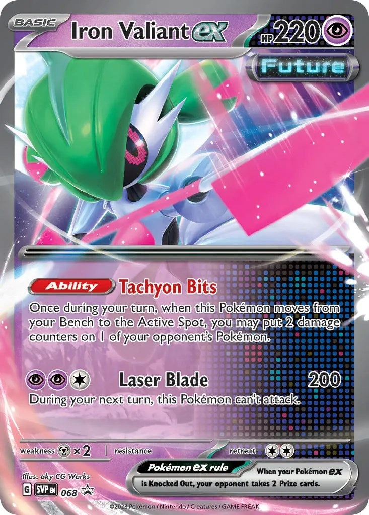 Image for Iron Valiant ex - 068 (068) [SV: Scarlet & Violet Promo Cards] - Pokemon