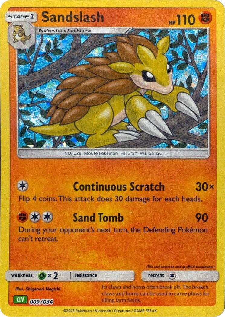 Image for Sandslash (009/034) [Trading Card Game Classic] - Pokemon