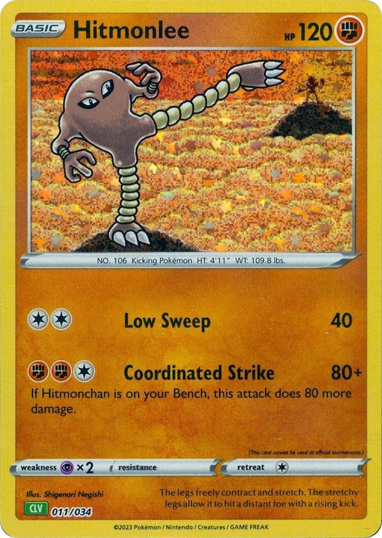 Image for Hitmonlee (011/034) [Trading Card Game Classic] - Pokemon