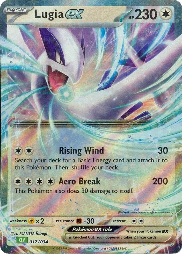 Image for Lugia ex (017/034) [Trading Card Game Classic] - Pokemon
