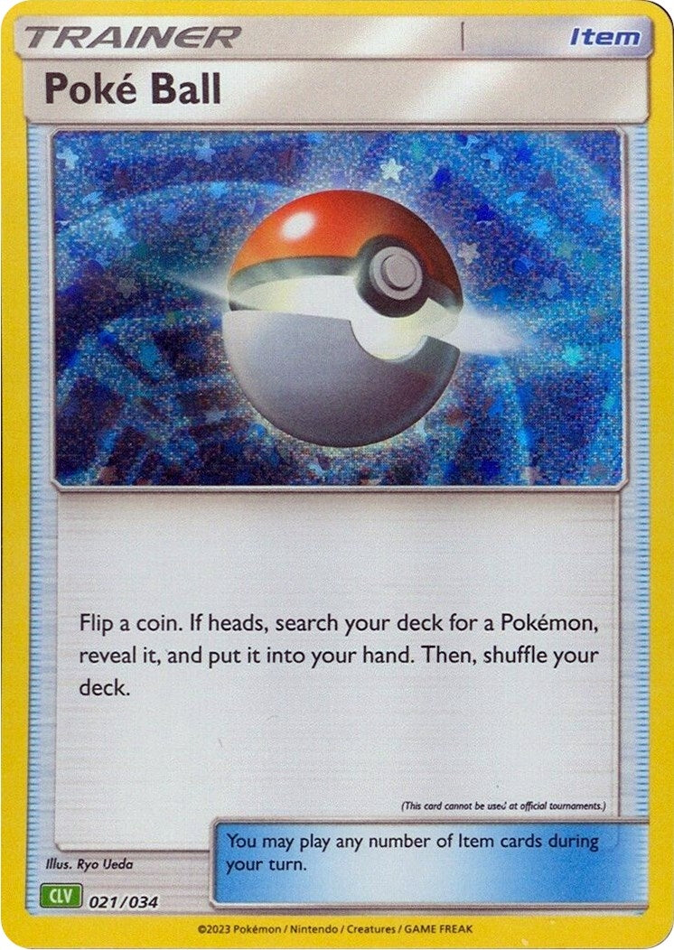 Image for Poke Ball (CLV) (021/034) [Trading Card Game Classic] - Pokemon
