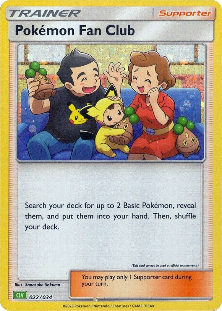 Image for Pokemon Fan Club (CLV) (022/034) [Trading Card Game Classic] - Pokemon
