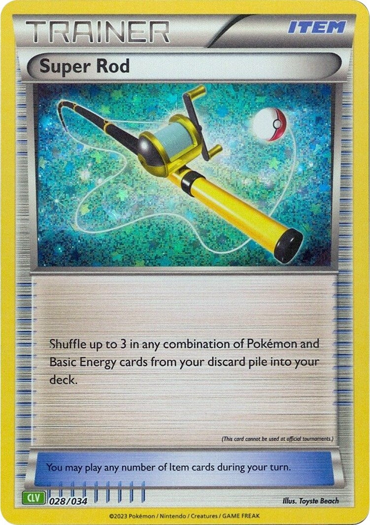 Image for Super Rod (CLV) (028/034) [Trading Card Game Classic] - Pokemon