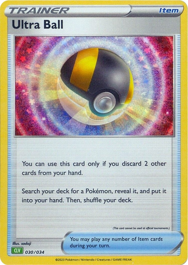 Image for Ultra Ball (CLV) (030/034) [Trading Card Game Classic] - Pokemon