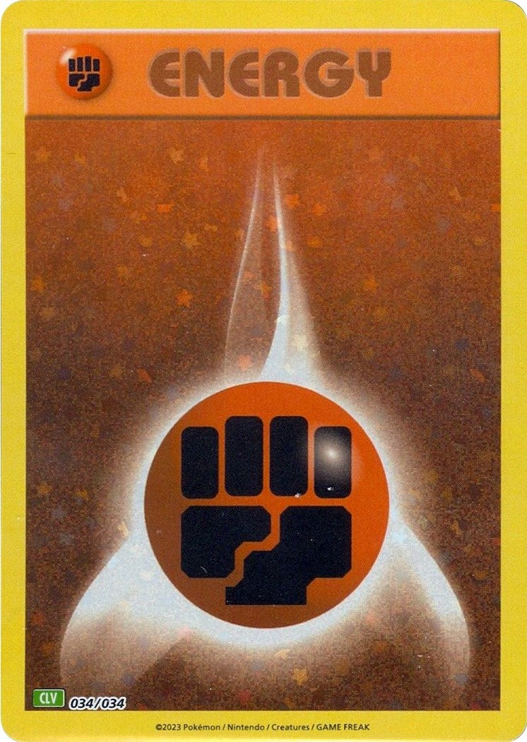 Image for Basic Fighting Energy (034/034) [Trading Card Game Classic] - Pokemon