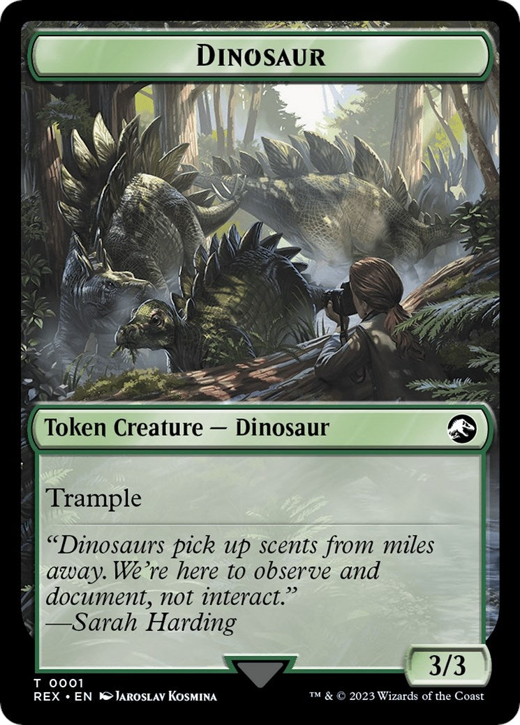 Dinosaur Token (1) [Universes Beyond: Jurassic World Collection Tokens]