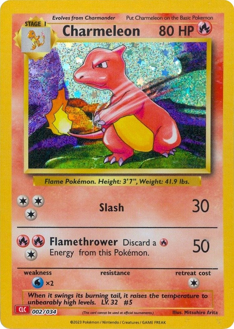 Image for Charmeleon (002/034) [Trading Card Game Classic] - Pokemon