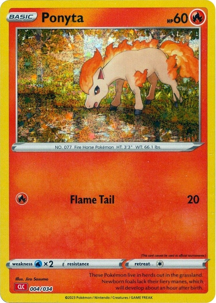 Image for Ponyta (004/034) [Trading Card Game Classic] - Pokemon