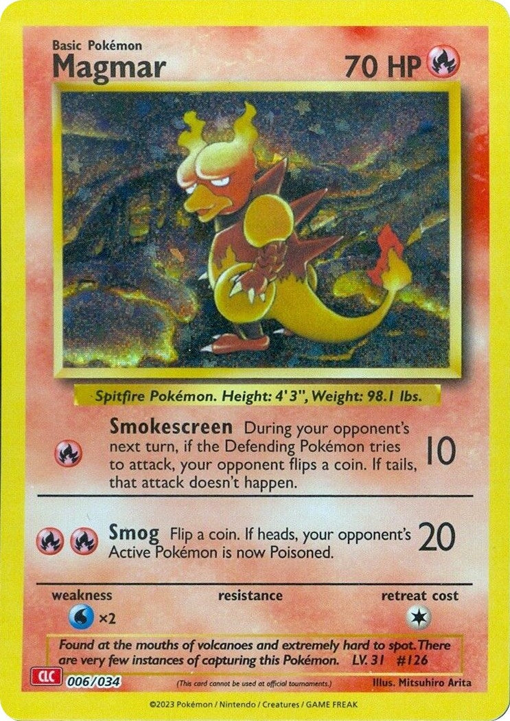 Image for Magmar (006/034) [Trading Card Game Classic] - Pokemon